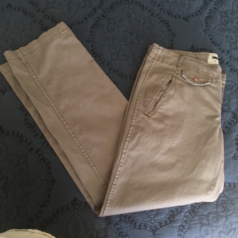 Anthro Daughters of the Liberation Slim-Fit Pants